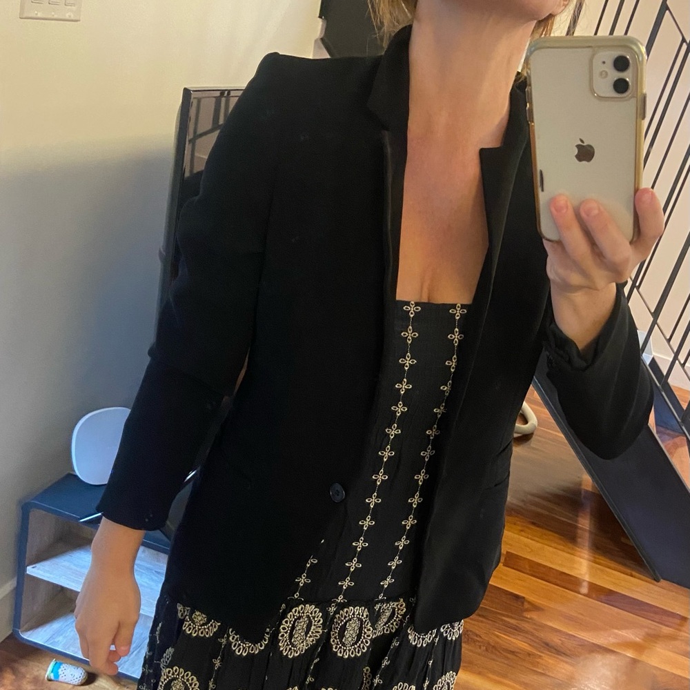 Women's Black Caroll Blazer